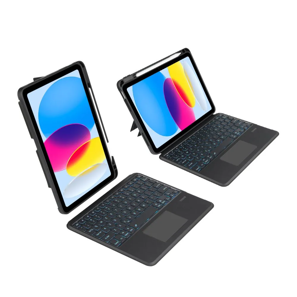 Apple iPad 11 (2025) maciņš melns TECH-PROTECT SC PEN + KEYBOARD