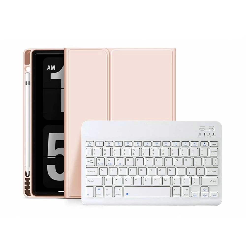 Apple iPad 11 (2025) maciņš rozā TECH-PROTECT SC PEN + KEYBOARD