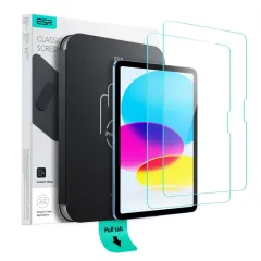 iPad iPad 11 (2025) tablet skärmskydd ESR ULTRAFIT TEMPERED GLASS 2-PACK Apple iPad 11 (2025)