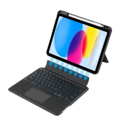 Apple iPad 11 (2025) tablet skal, fodral svart TECH-PROTECT SC PEN + KEYBOARD