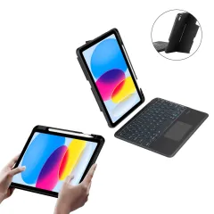 Apple iPad 11 (2025) tablet skal, fodral svart TECH-PROTECT SC PEN + KEYBOARD