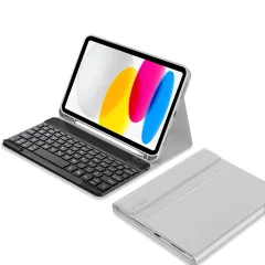 Apple iPad 11 (2025) maciņš pelēks TECH-PROTECT SC PEN + KEYBOARD