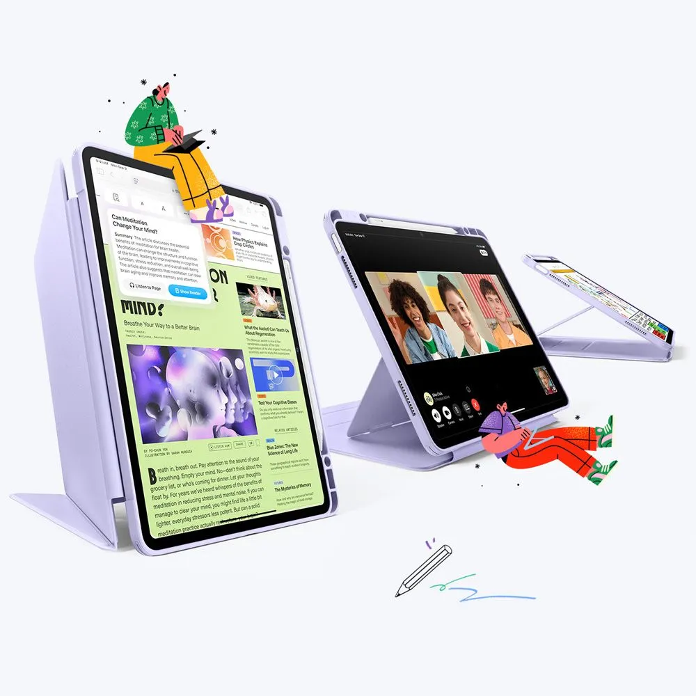 Apple iPad Air 13 (2025) чехол для планшетa  ESR FLIP HYBRID