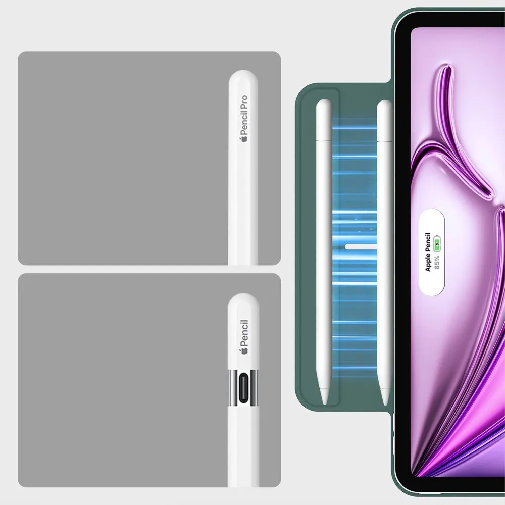 Apple iPad Air 13 (2025) чехол для планшетa зеленый ESR REBOUND MAGNETIC