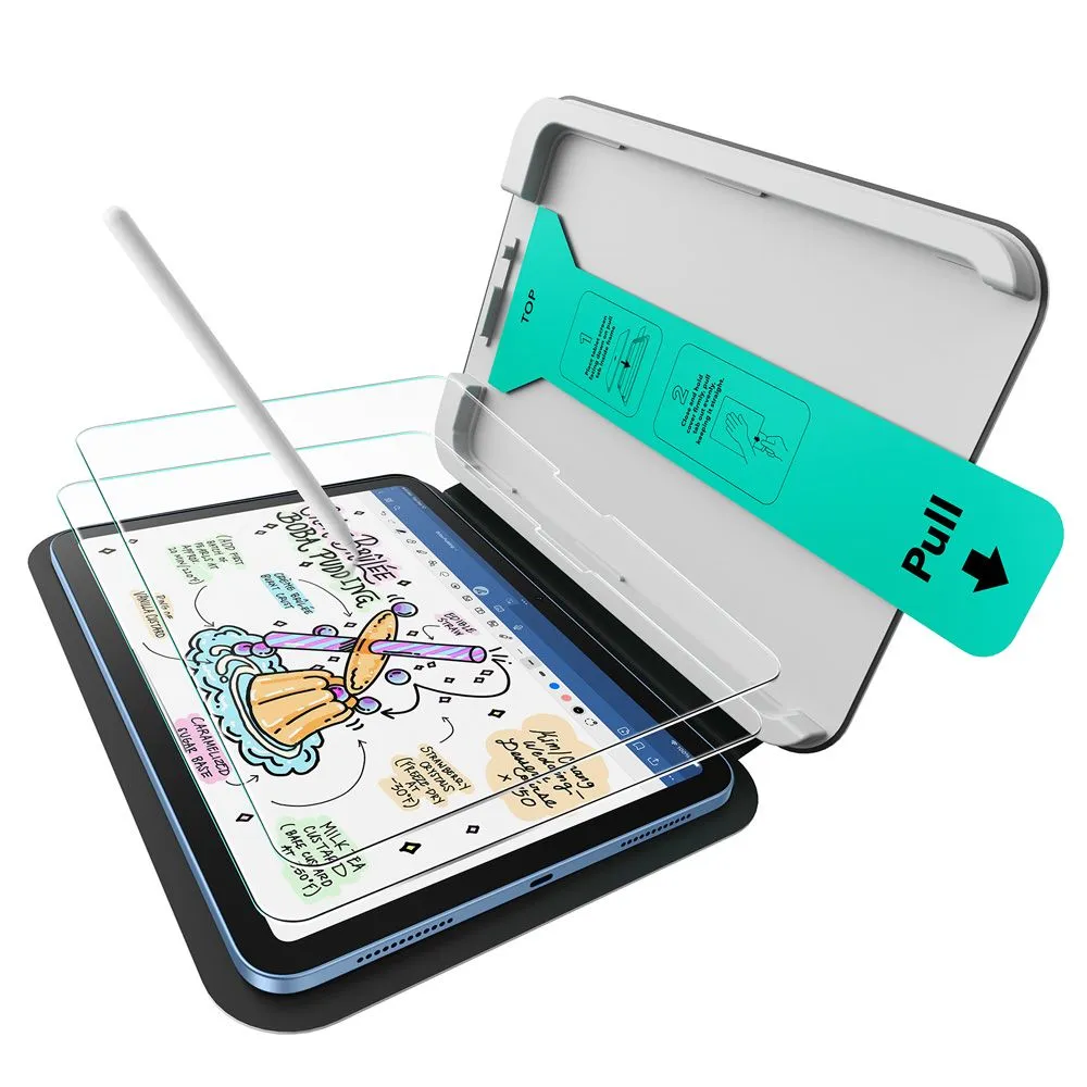 Apple iPad Air 13 (2025) Planšetes aizsargstikls  ESR PAPER FEEL 2-PACK