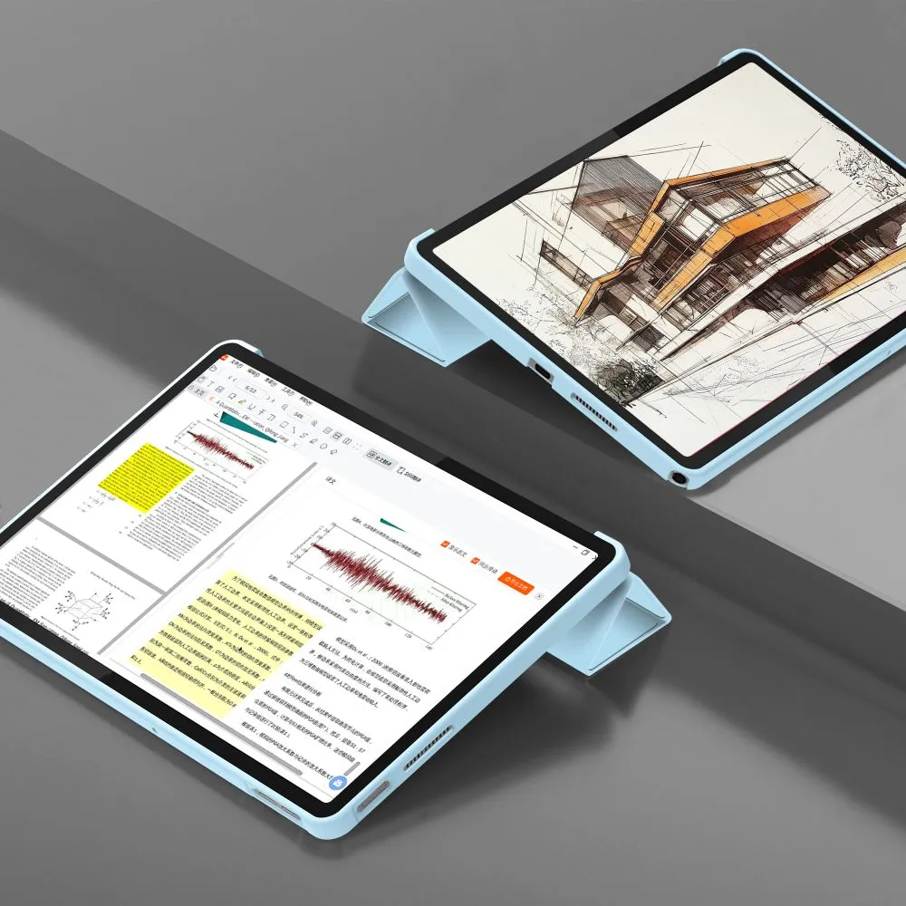 Lenovo Tab 10.1 TB-311 maciņš zils TECH-PROTECT SMARTCASE