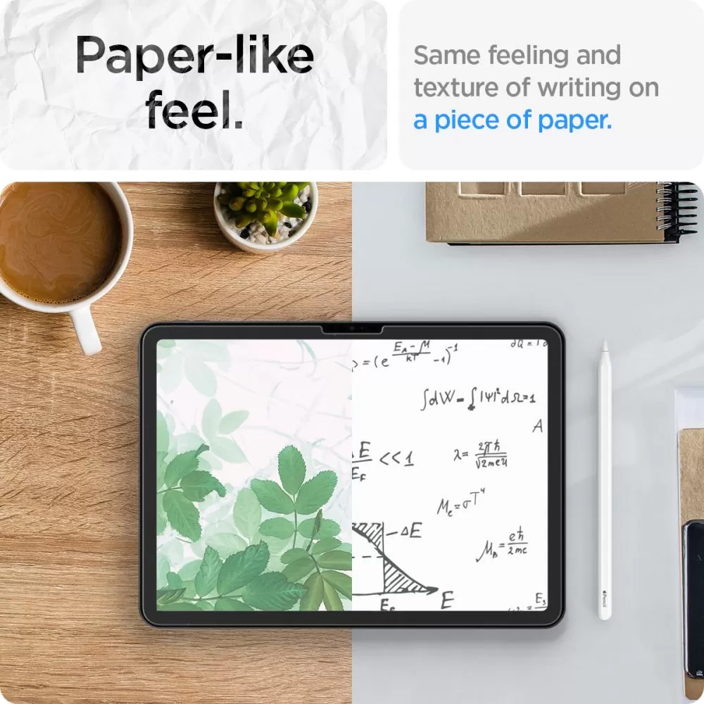 Apple iPad Air 11 7th Gen (2025) aizsargstikls  SPIGEN PAPER TOUCH