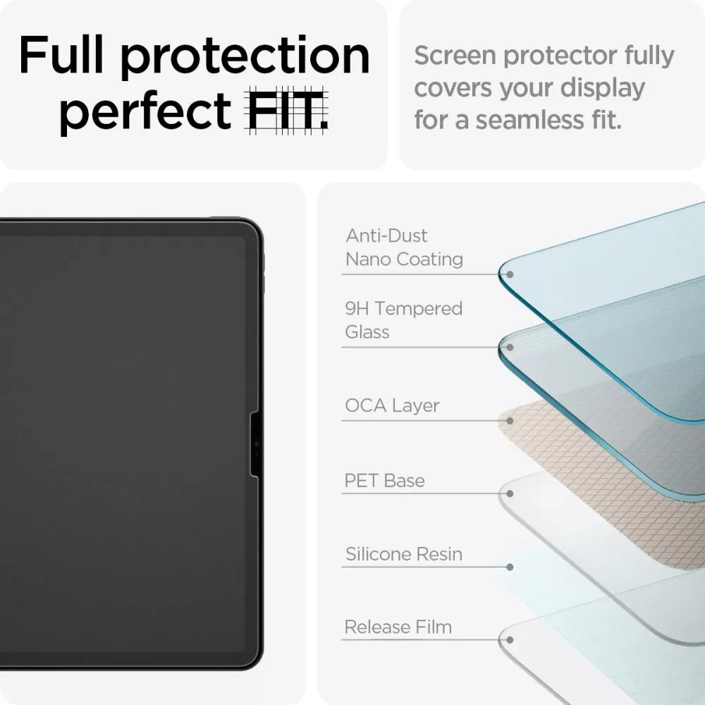 Apple iPad Air 11 7th Gen (2025) aizsargstikls  SPIGEN PAPER TOUCH