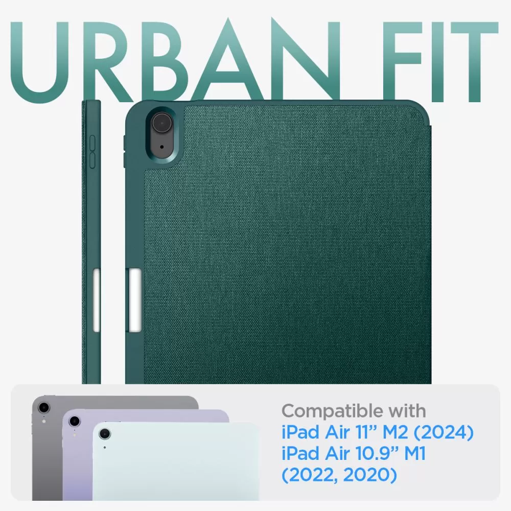 Apple iPad Air 11 7th Gen (2025) чехол для планшетa зеленый SPIGEN URBAN FIT