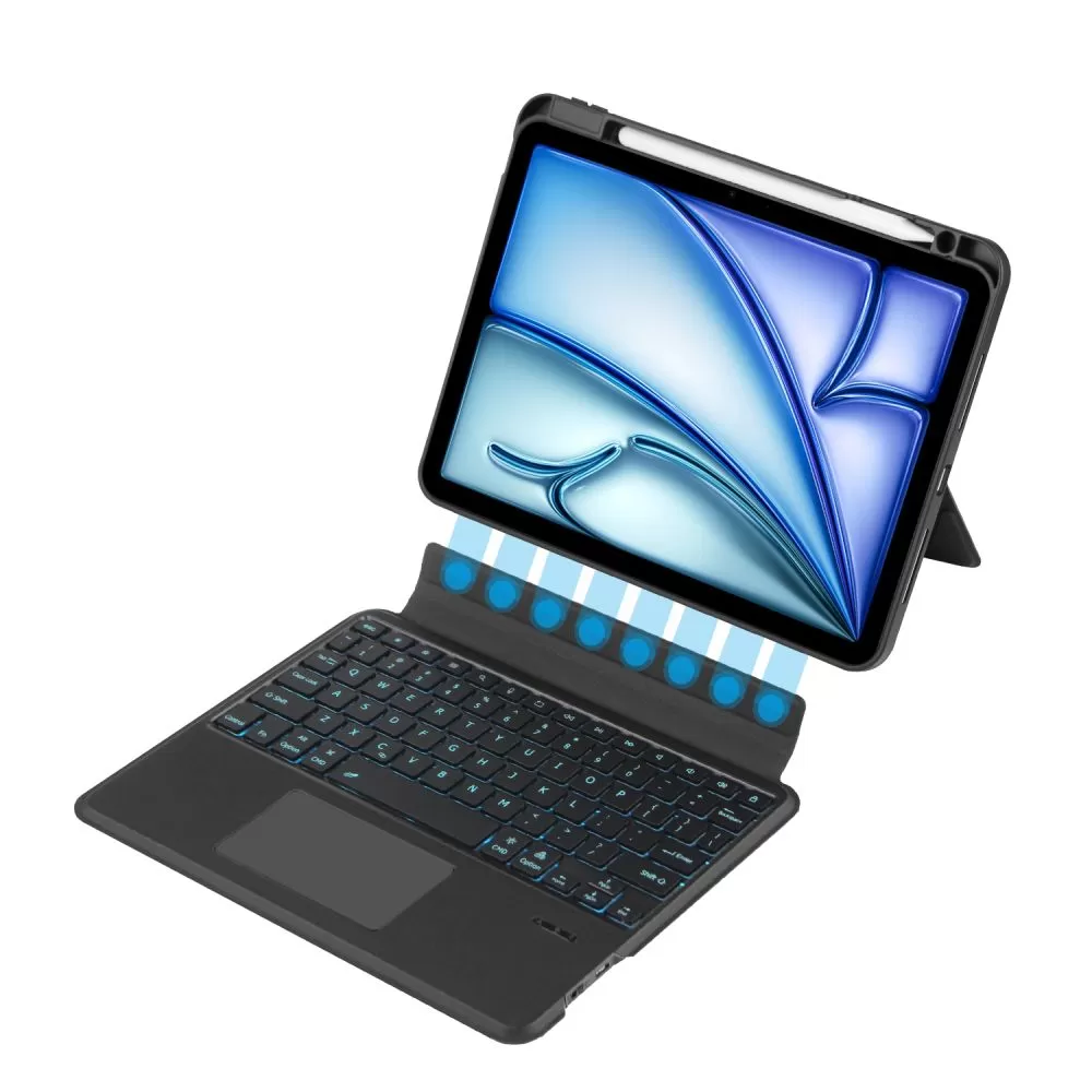 Apple iPad Air 11 7th Gen (2025) чехол для планшетa черный TECH-PROTECT SCMAG PEN + KEYBOARD