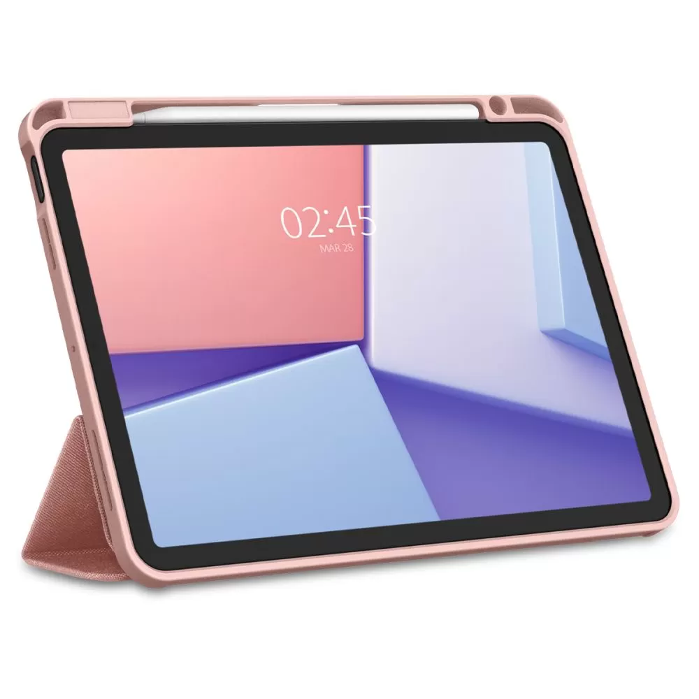 Apple iPad Air 11 7th Gen (2025) tablet suojakuori, suojakotelo pinkki SPIGEN URBAN FIT
