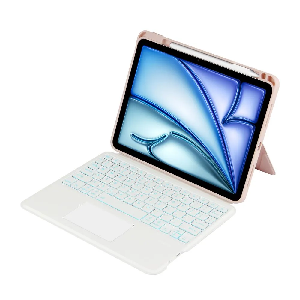 Apple iPad Air 11 7th Gen (2025) чехол для планшетa розовый TECH-PROTECT SCMAG PEN + KEYBOARD