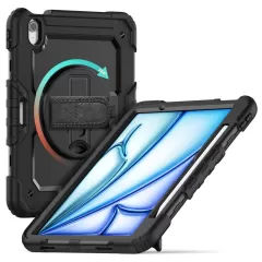 Apple iPad Air 11 7th Gen (2025) чехол для планшетa черный TECH-PROTECT SOLID360