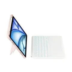 Apple iPad Air 11 7th Gen (2025) чехол для планшетa розовый TECH-PROTECT SCMAG PEN + KEYBOARD