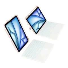 Apple iPad Air 11 7th Gen (2025) чехол для планшетa розовый TECH-PROTECT SCMAG PEN + KEYBOARD
