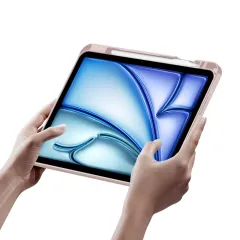 Apple iPad Air 11 7th Gen (2025) чехол для планшетa розовый TECH-PROTECT SCMAG PEN + KEYBOARD