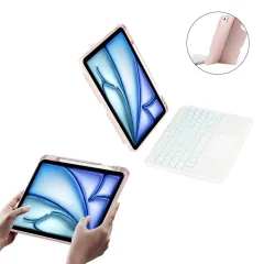 Apple iPad Air 11 7th Gen (2025) чехол для планшетa розовый TECH-PROTECT SCMAG PEN + KEYBOARD