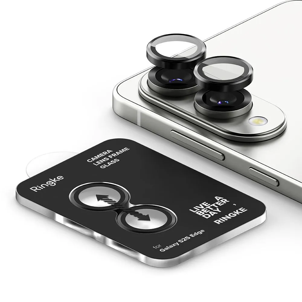 Samsung Galaxy S25 Edge panssarilasi  RINGKE CAMERA FRAME PROTECTOR