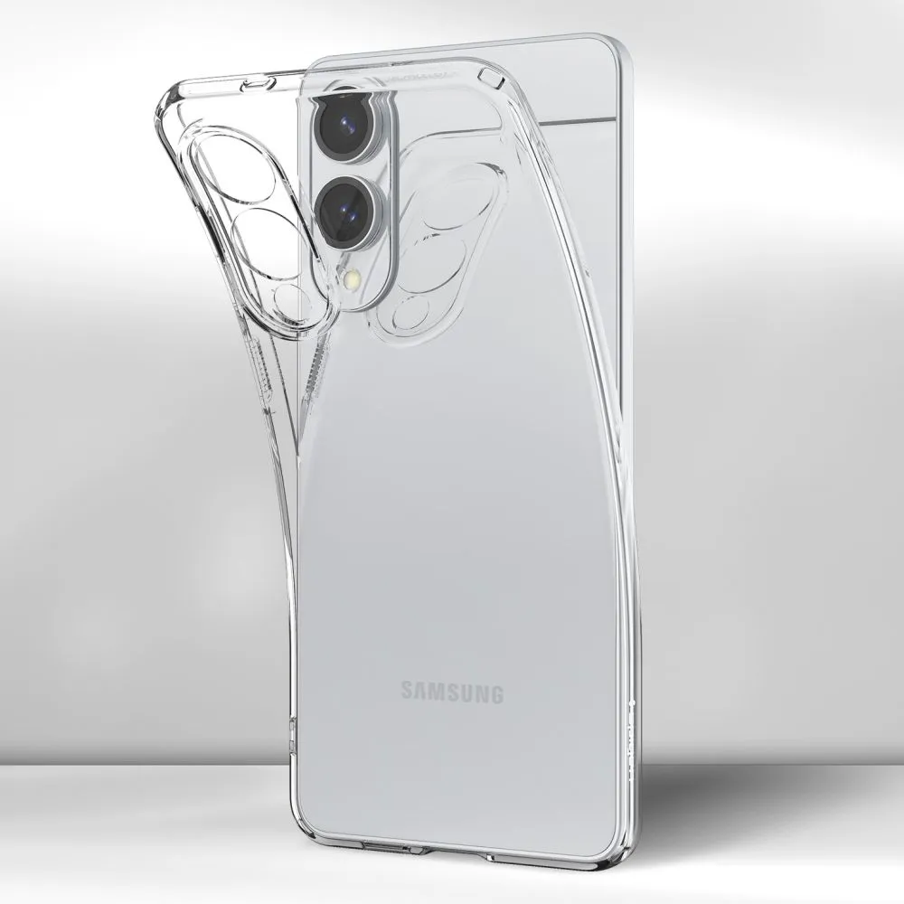 Samsung Galaxy S25 Edge vāciņš caurspīdīgs SPIGEN LIQUID CRYSTAL