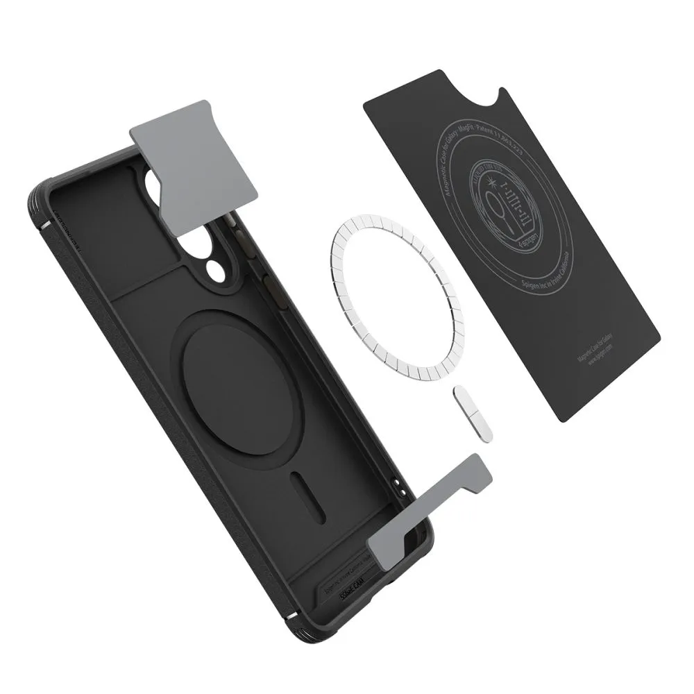 Samsung Galaxy S25 Edge vāciņš melns SPIGEN CORE ARMOR MAG MAGSAFE