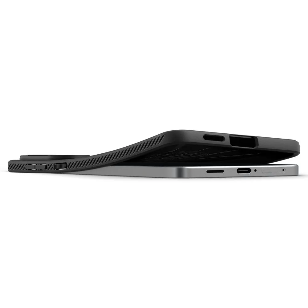 Samsung Galaxy S25 Edge vāciņš melns SPIGEN LIQUID AIR
