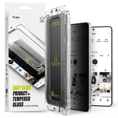 Galaxy S25 Edge panssarilasi RINGKE EASY SLIDE 2-PACK PRIVACY Samsung Galaxy S25 Edge
