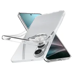 Samsung Galaxy S25 Edge vāciņš caurspīdīgs SPIGEN LIQUID CRYSTAL