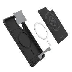 Samsung Galaxy S25 Edge vāciņš melns SPIGEN CORE ARMOR MAG MAGSAFE