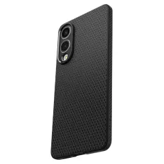 Samsung Galaxy S25 Edge vāciņš melns SPIGEN LIQUID AIR