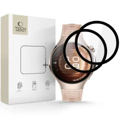 Watch Watch 5 aizsargstikls TECH-PROTECT GLASS FLEX+ 2-PACK Huawei Watch 5 (42 MM)