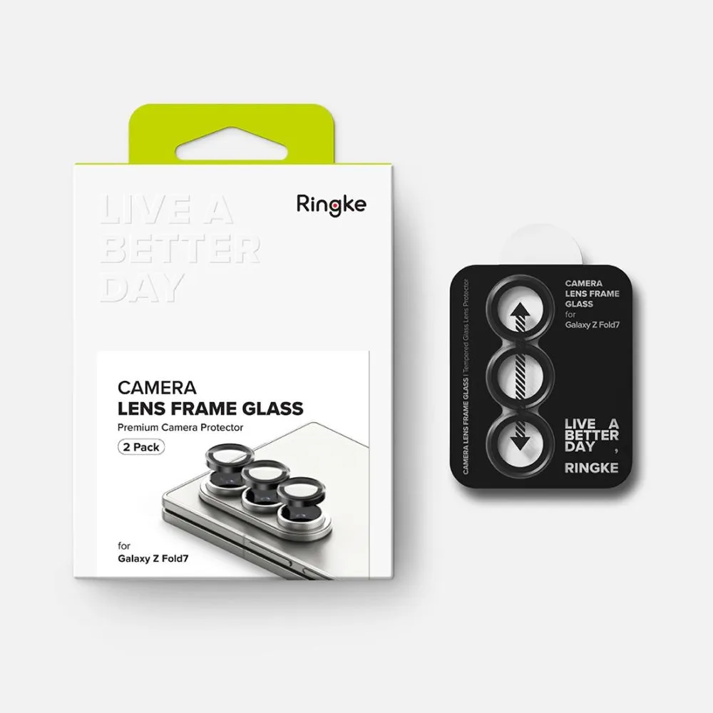 Samsung Galaxy Z Fold 7 aizsargstikls  RINGKE CAMERA FRAME PROTECTOR 2-PACK
