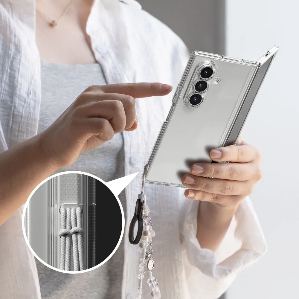 Samsung Galaxy Z Fold 7 case transparent RINGKE FUSION