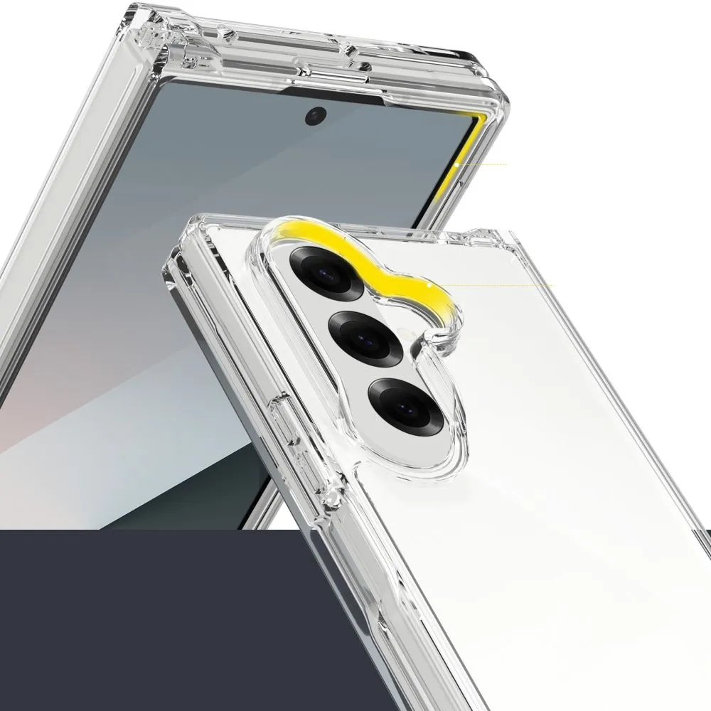 Samsung Galaxy Z Fold 7 ümbris läbipaistev TECH-PROTECT FLEXAIR HYBRID