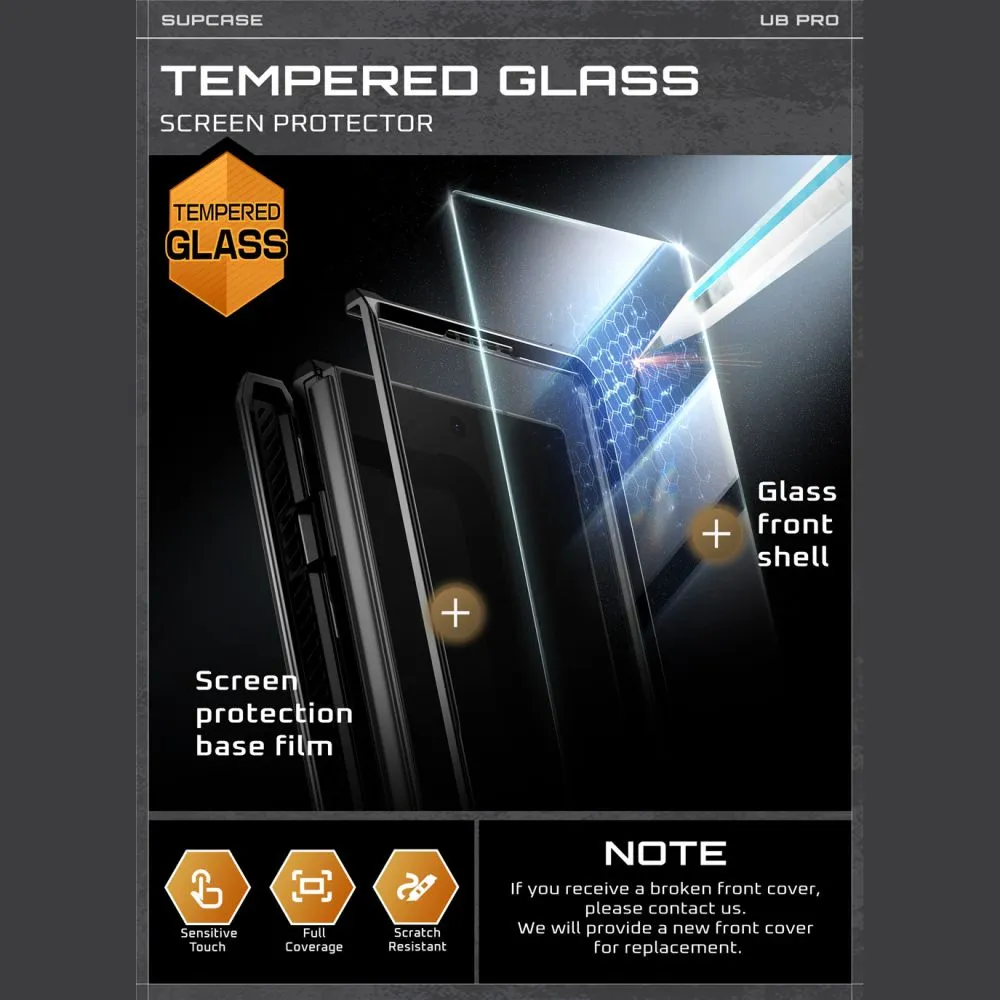 Samsung Galaxy Z Fold 7 ümbris must SUPCASE UNICORN BEETLE PRO