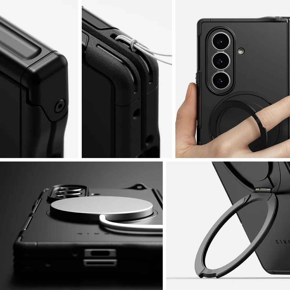Samsung Galaxy Z Fold 7 case black RINGKE ALLES MAGNETIC MAGSAFE