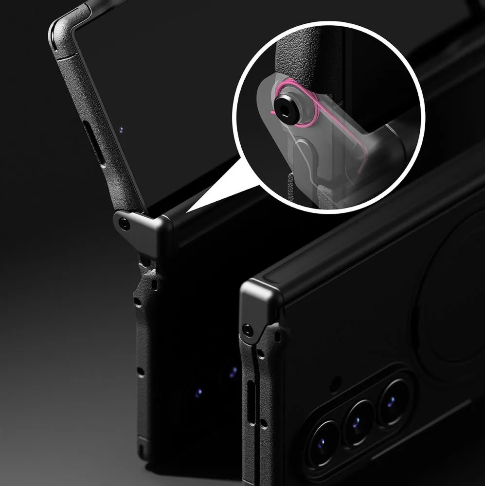Samsung Galaxy Z Fold 7 case black RINGKE ALLES MAGNETIC MAGSAFE