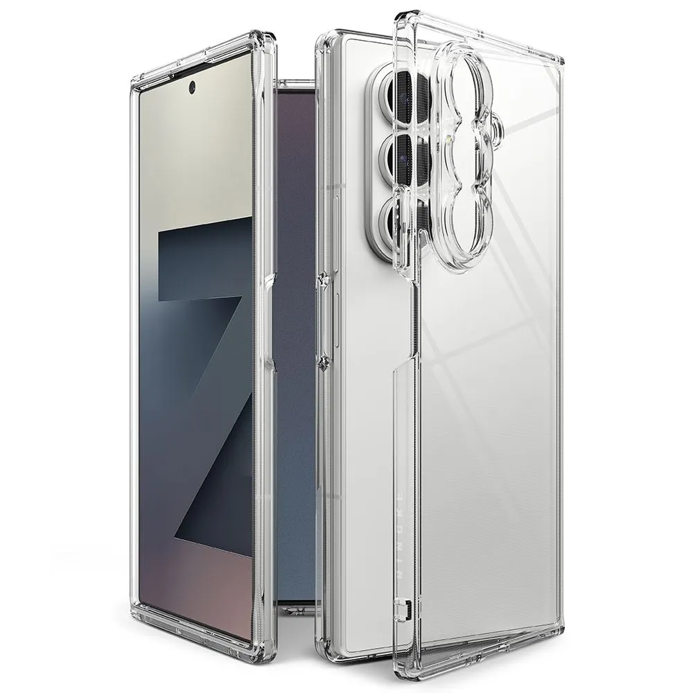 Samsung Galaxy Z Fold 7 case transparent RINGKE FUSION