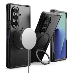 Samsung Galaxy Z Fold 7 case black RINGKE ALLES MAGNETIC MAGSAFE