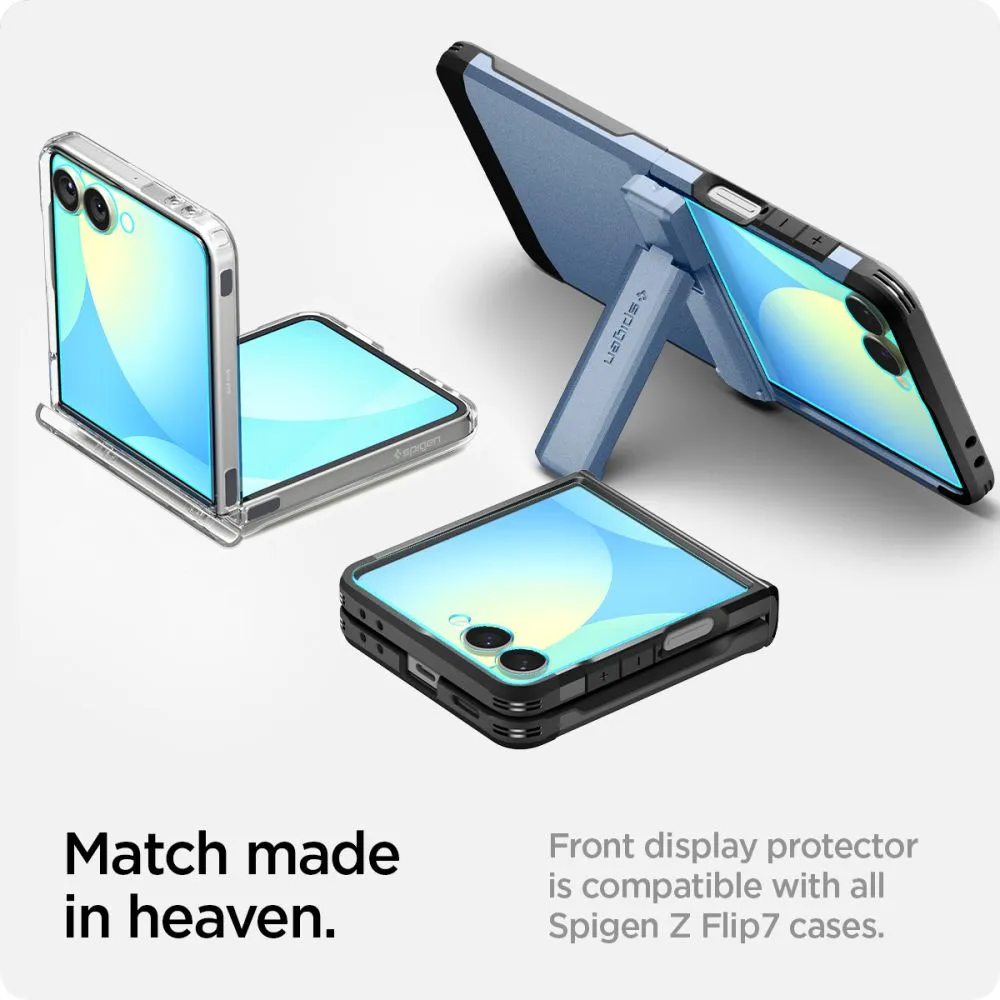 Samsung Galaxy Z Flip 7 Tempered glass  SPIGEN GLAS.TR ”EZ FIT PRO” HD