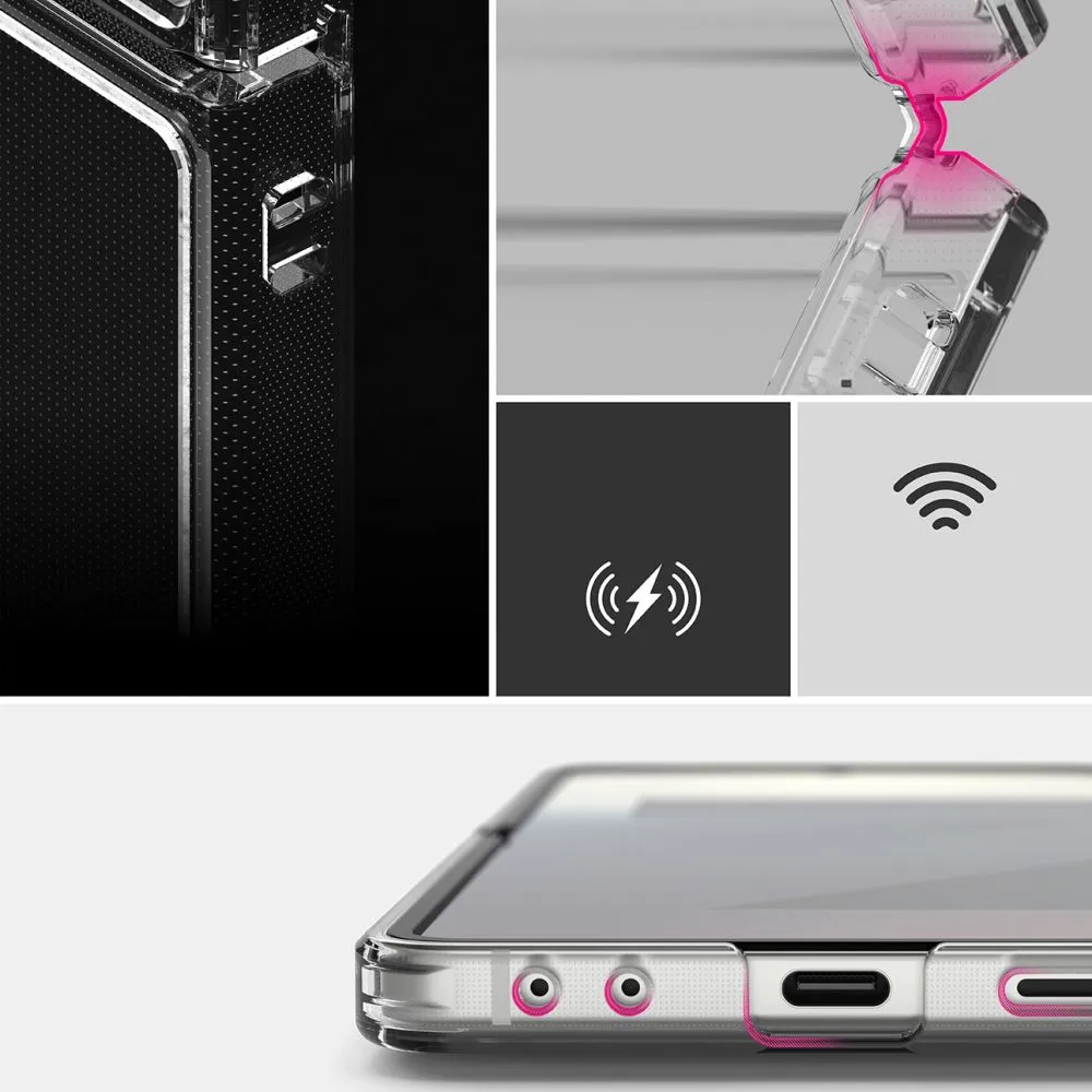 Samsung Galaxy Z Flip 7 case transparent RINGKE FUSION