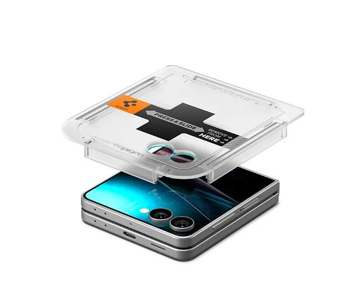 Samsung Galaxy Z Flip 7 Tempered glass  SPIGEN GLAS.TR ”EZ FIT PRO” HD