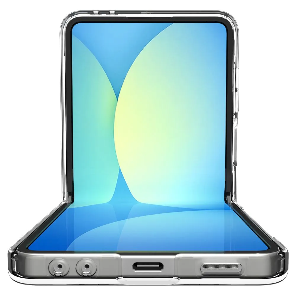 Samsung Galaxy Z Flip 7 suojakuori läpinäkyvä SPIGEN ULTRA HYBRID PRO MAG MAGSAFE