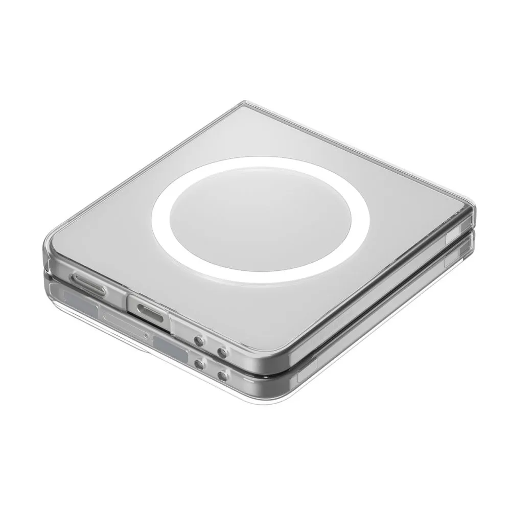 Samsung Galaxy Z Flip 7 suojakuori läpinäkyvä SPIGEN AIRSKIN MAG MAGSAFE