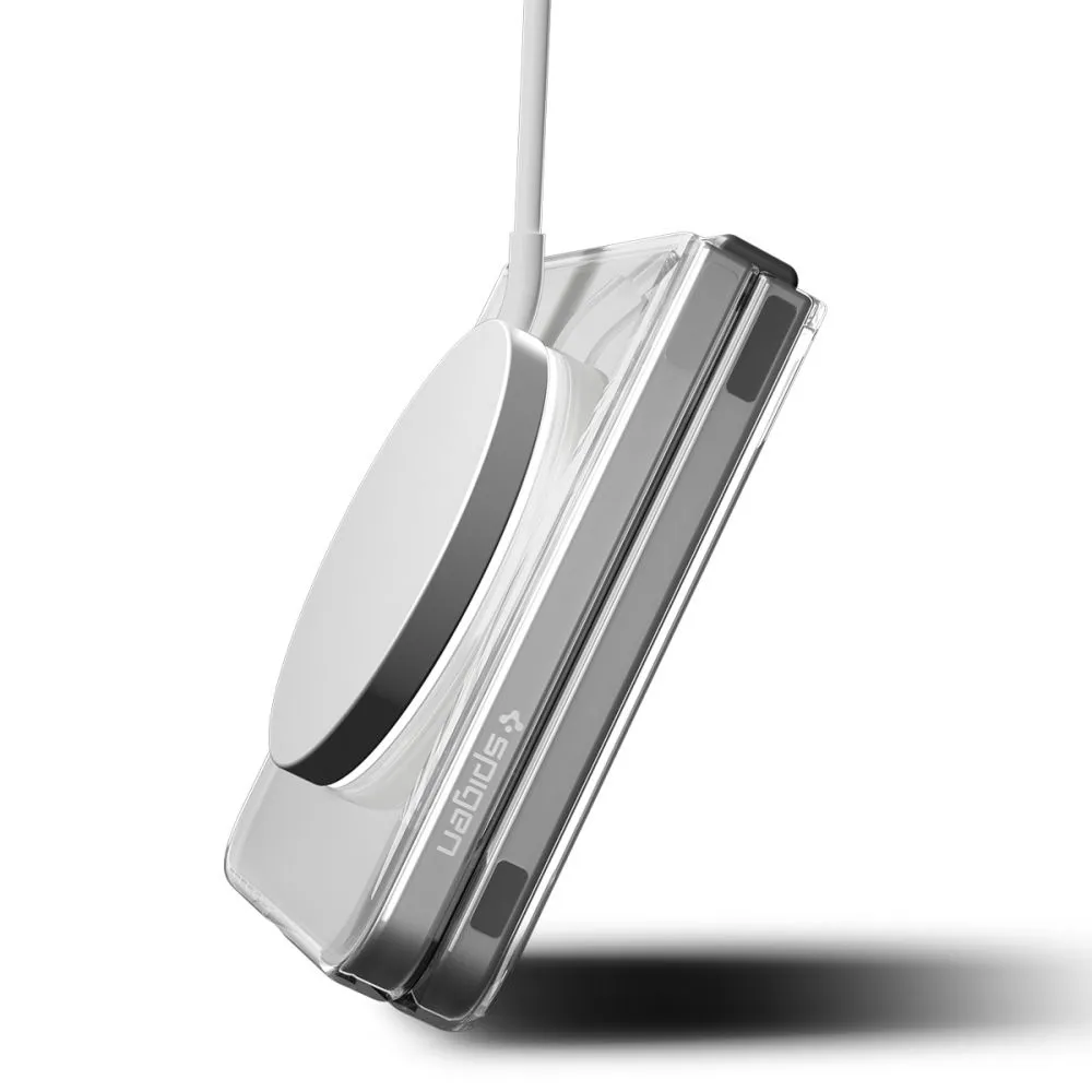 Samsung Galaxy Z Flip 7 suojakuori läpinäkyvä SPIGEN AIRSKIN MAG MAGSAFE