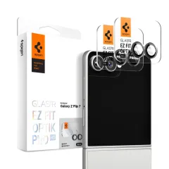 Galaxy Z Galaxy Z Flip 7 aizsargstikls SPIGEN OPTIK PRO HD GLAS.TR ”EZ FIT” CAMERA PROTECTOR 2-PACK Samsung Galaxy Z Flip 7