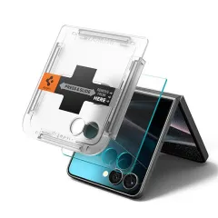 Samsung Galaxy Z Flip 7 skärmskydd  SPIGEN GLAS.TR ”EZ FIT PRO” HD 2-PACK