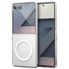 Samsung Galaxy Z Flip 7 suojakuori läpinäkyvä RINGKE SLIM MAGNETIC MAGSAFE