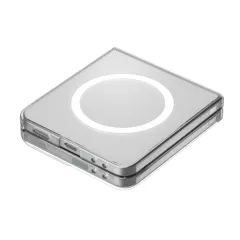 Samsung Galaxy Z Flip 7 suojakuori läpinäkyvä SPIGEN AIRSKIN MAG MAGSAFE