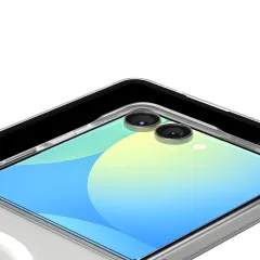 Samsung Galaxy Z Flip 7 suojakuori läpinäkyvä SPIGEN AIRSKIN MAG MAGSAFE