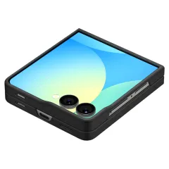 Samsung Galaxy Z Flip 7 suojakuori musta SPIGEN AIRSKIN ARAMID